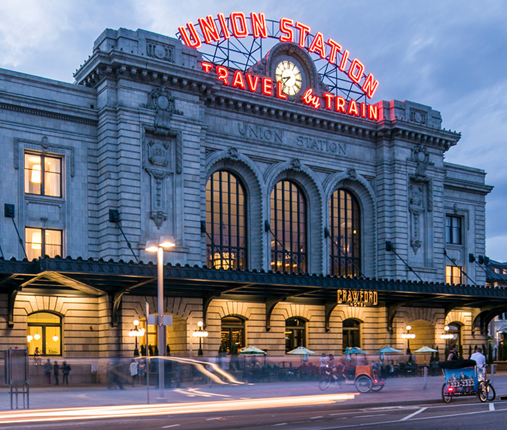 Denver Airport Shuttle to The Crawford Hotel Denver